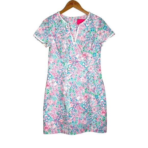 NWT Lilly Pulitzer Braylin shift dress in love bug $198 size 4 - Picture 8 of 9